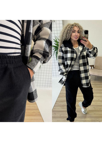 Женский костюм флис+шерстяная рубашка Osoblyva (372127917)