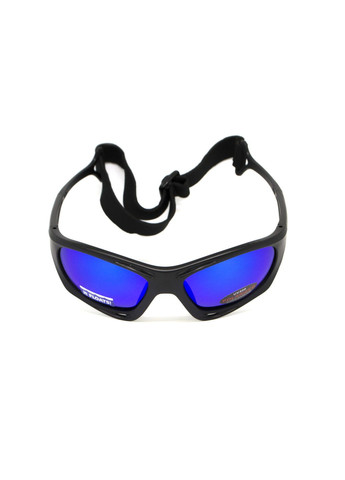Очки поляризационные Hydro Polarized (G-Tech™ blue) Anti-Fog, синие зеркальные в черной оправе BluWater (370271289)