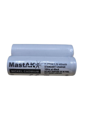 Аккумулятор AA/HR6 1,2V 400mAh с клеммным выступом (Ni-Cd) Mastak (370257960)