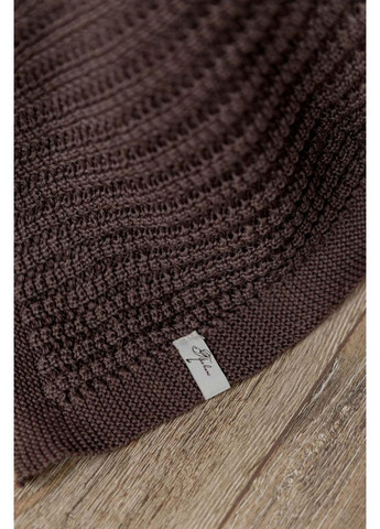 Плед вязаный Cotton шоколадный ТМ Прованс (367726757)