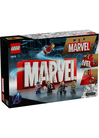Коллекционный конструктор Marvel 76313 с минифигурками супергероев Lego (341538791)