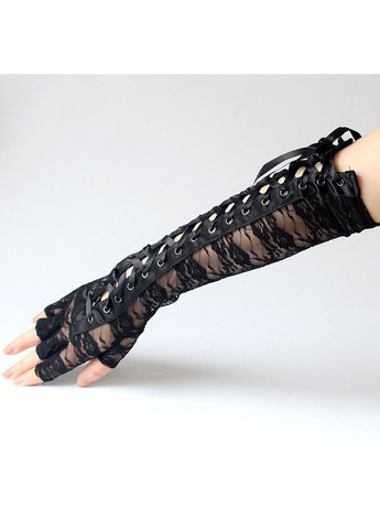 Мереживні довгі мітенки (30к029) No Brand (368895448)