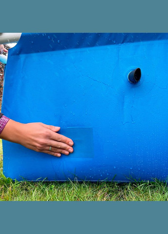 Латки для басейну, надувного матраса, човна 10см*10см (10 шт) самоклейкі HF (327041453)