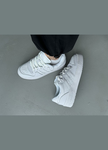 Білі Осінні кросівки чоловічі adidas rivalry white | адідас рівалру білі No Brand