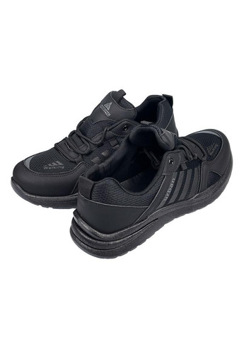 Кросівки чоловічі перфоровані WALKING чорні 10987-1 Gipanis (280909603)