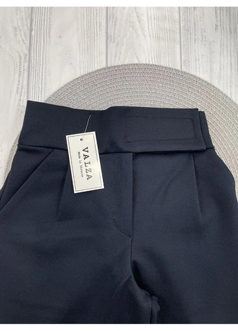Синие демисезонные брюки No Brand