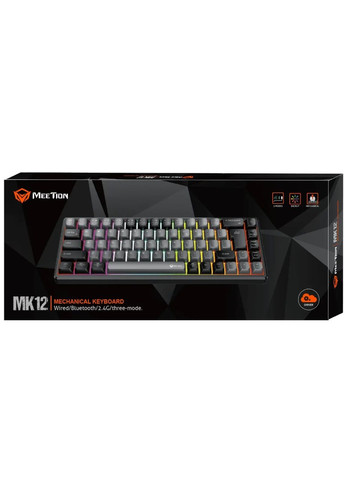 Клавиатура MK12 Black (MT-MK12-A-RUA) MEETION (370033539)