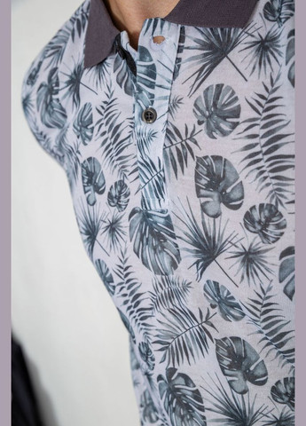 Цветная футболка-поло мужское с принтом для мужчин Ager