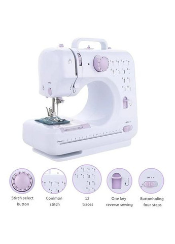 Швейная машинка YASM-505 A 12 в 1 для начинающих и профессионалов шитья и ремонт одежды No Brand (348119003)