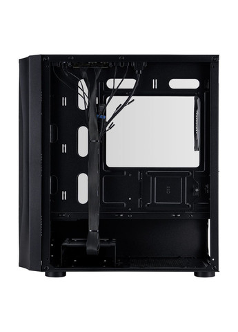 Корпус X3-M-BK-4F1 Black без БП 1STPLAYER (351855687)