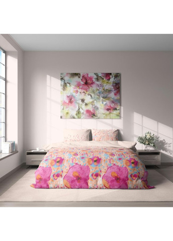 Постільна білизна, Мікрофібра,, Сімейний P-0137 Lelit (362267589)