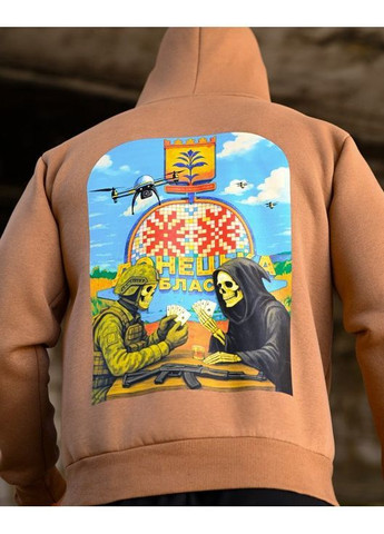 Тактичне чоловіче худі на флісі Донецька Область койот No Brand (363222686)