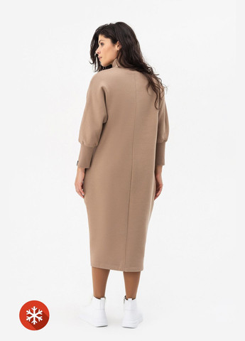 Бежева сукня brenda Garne однотонна
