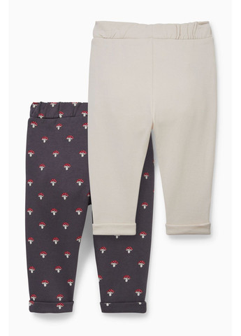 Комбинированные кэжуал демисезонные брюки C&A