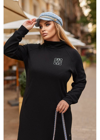 Чорна жіноча сукня ангора No Brand