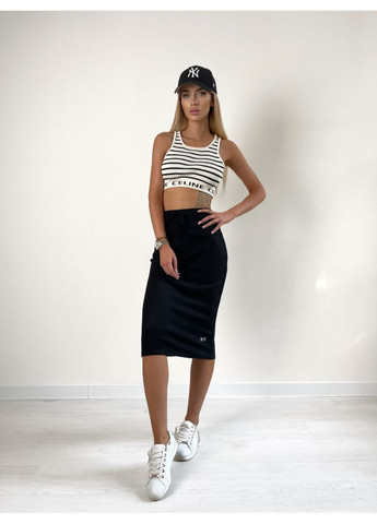 Стильна спідниця міді з м'якого замшу на дайвінгу INNOE Спідниця (362602953)