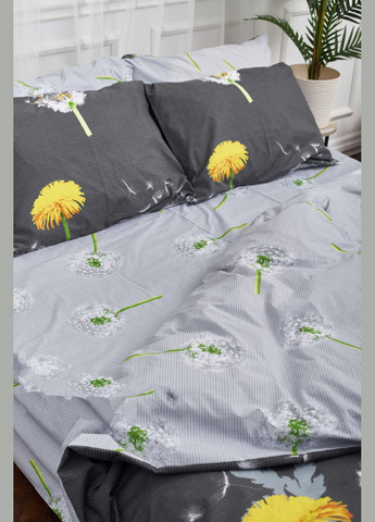 Комплект постельного белья семейный 160х220х2 наволочки 2х50х70 Бязь Gold Люкс (MS-820000971) Moon&Star Dandelion (285716858)