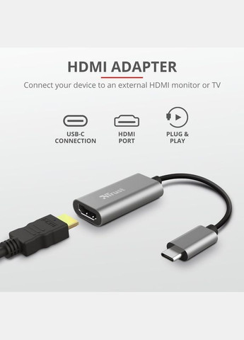 Dalyx USBC to HDMI Adapter Trust (315143007)