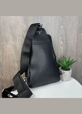 Сумка-бананка слінг чорна No Brand (314455034)