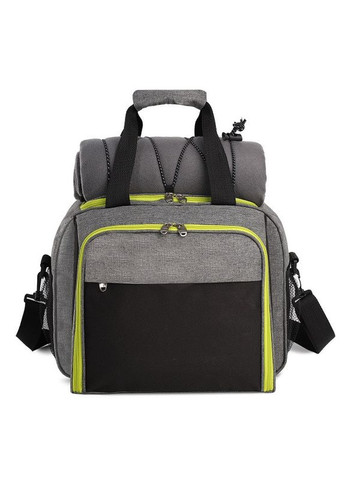 Набір для пікніка TE-420 Picnic, сірий з чорним Time Eco (329407360)