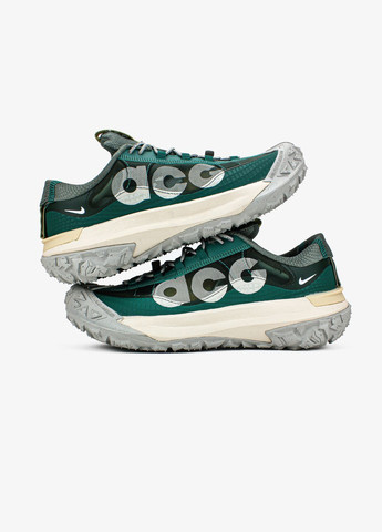 Кроссовки женские и мужские Nike Acg Mountain bicoastal green gray | Найк Асж Маунтин флай зеленые серые No Brand зелёные всесезоны (313102839)