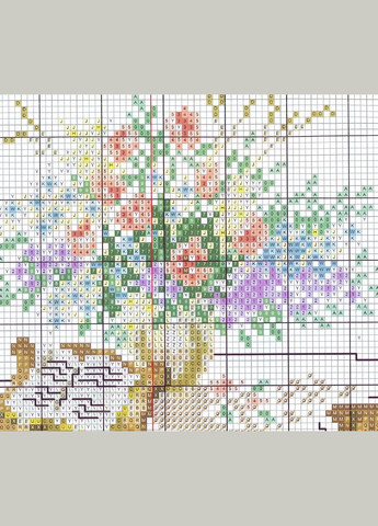 Набір для вишивання за нанесеною на канву схемою "Grand piano". AIDA 14CT printed, 22*30 см Joy Sunday (313614684)