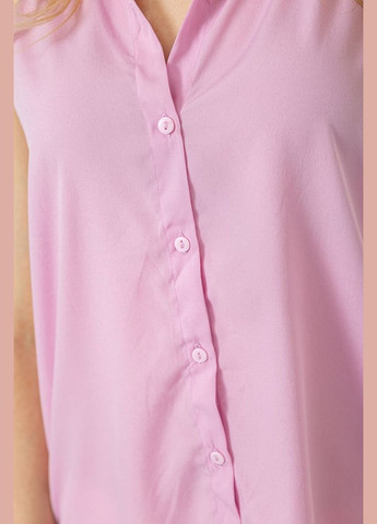 Сиреневая блуза однотонная, цвет черный, Calliope