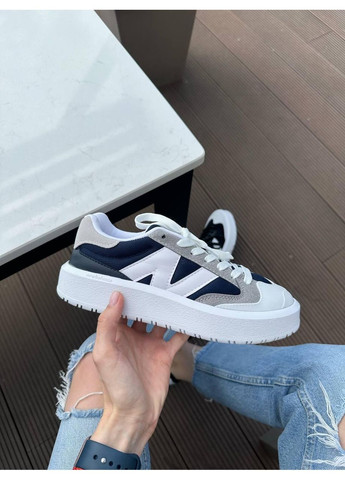 КРОССОВКИ ЖЕНСКИЕ NEW BALANCE CT302 WHITE BLUE V2 НЬЮ БЕЛАНС CT302 No Brand белые демисезоны (367177900)