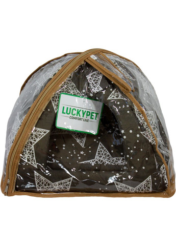 Юрта для собак та кішок №1 Соня 30х30х24 см Сірий (4820224210919) Lucky Pet (313239759)