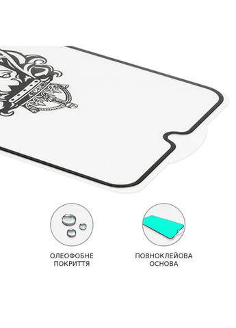 Захисне скло для Samsung Galaxy A35 5G / A55 5G / M35 5G з чорною рамкою Lion (327432154)