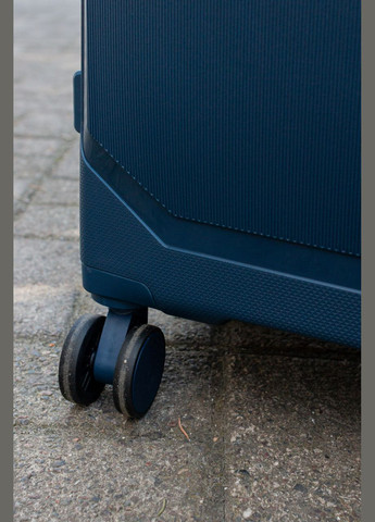 Валіза поліпропілен 100% великий L розмір, колір червоний Wings CKT01 (338182641)