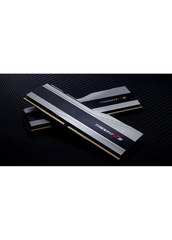 Модуль пам'яті для комп'ютера DDR5 64GB (2x32GB) 6000 MHz Trident Z5 Silver (F5-6000J3238G32GX2-TZ5S) G.SKILL (305319702)