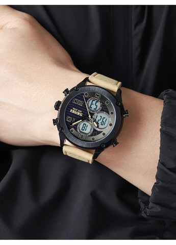 Наручний годинник 1975LLTBNWT Light Brown-White Leather. Skmei (376796261)