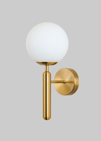 "Бра Елеганс Бронза" з кулею 15см (999-W2015F-1 BRZ+WH) No Brand (370071772)