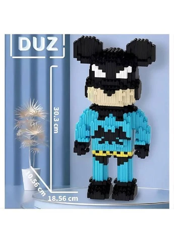 Конструктор Batman «Ведмежа Тедді» — 2500 деталей, 30 см, пластикові блоки, 3D-модель ViDi 8988 (390256612)