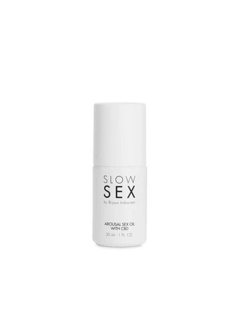 Масло для возбуждения Bijoux Indiscrets SLOW SEX Arousal Sex Oil CBD (30 мл) No Brand (303908264)