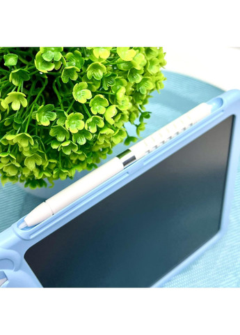 Картридер Всезнайко кольорова LCD - дошка стілус 122 картки 18 тем казки пісні цікаві факти Блакитний (94930) WToys (358935396)