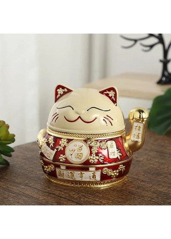 Настольная креативная оригинальная металлическая пепельница в форме Счастливого Кота No Brand (305866307)