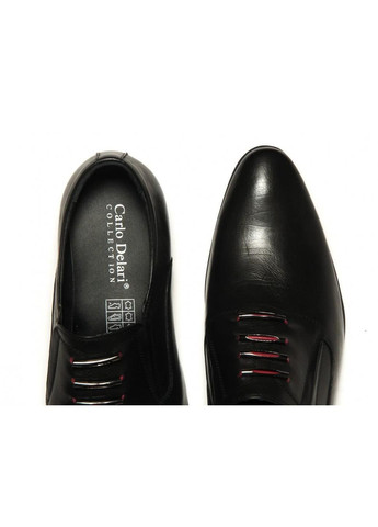 Черные туфли 7141223 цвет черный Carlo Delari