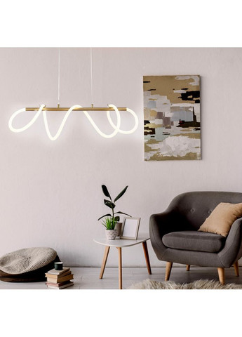 Люстра з світлодіодним шнуром 327987 Emma Led 1x38W 4000K 4450Lm IP20 Золотий (095374) Goldlux (361312236)