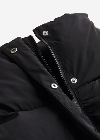 Чорна демісезонна куртка H&M