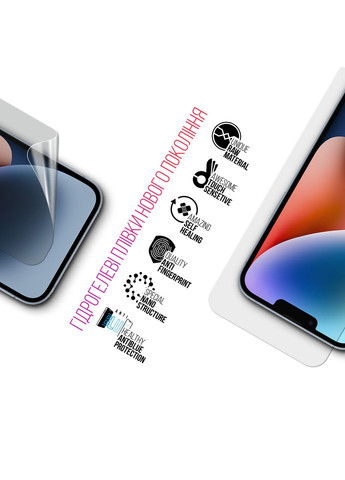 Набор гидрогелевой пленки Clear + AntiBlue для iPhone 14 Plus/13 Pro Max (ARM66822) ArmorStandart (280439217)