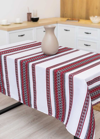Скатерть вышитая с украинским орнаментом 1.2м х 1.5м (анс1112) Homedec - (322057060)