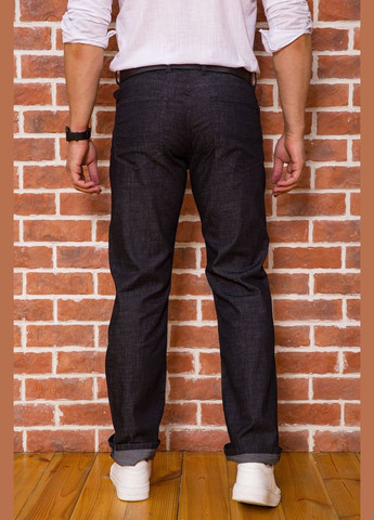 Комбинированные демисезонные джинсы мужские, цвет грифельный, Ager