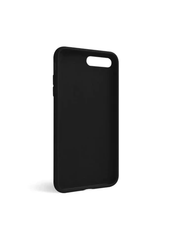 Чохол силіконовий для смартфонів чорний 7 Plus 8 Plus No Brand (402762021)