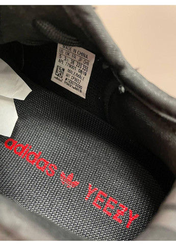 КРОСІВКИ ЖІНОЧІ ADIDAS YEEZY BOOST 350 V2 BRED АДІДАС ІЗІ БУСТ No Brand чорні демісезони (367173980)