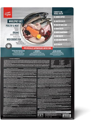 Сухий корм для кішок всіх порід та вікових груп Cat Guardian 8 1.8 кг (o71891) Orijen (364786420)