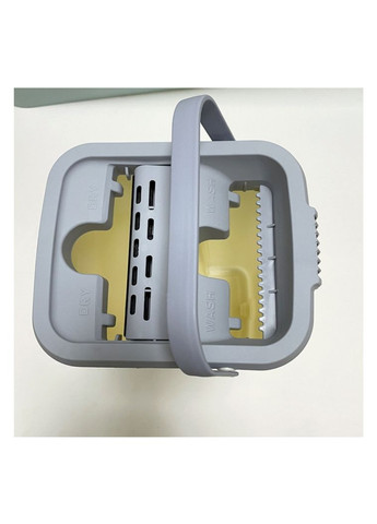 Комплект швабра та відро з автоматичним віджимом Cleaner Mop 4.5л No Brand (362046638)