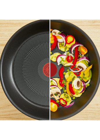 Сковорода Perfect Touch 20 см G3020213 с трехслойным титановым антипригарным покрытием Titanium 3Х Tefal (360654720)