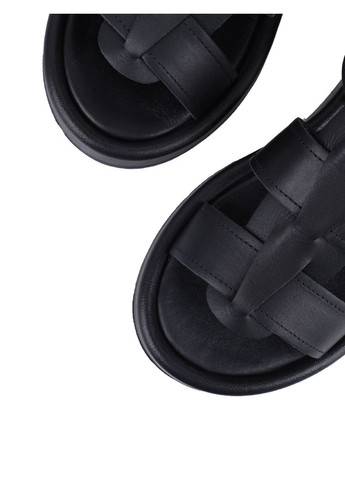 Жіночі Сандалі 414-24-37 Чорний Шкіра Attizzare (362026491)